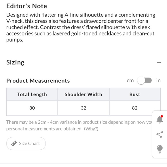 Essere - Short-Sleeve V-Neck Drawstring A-Line Dress - Picture 6 of 6